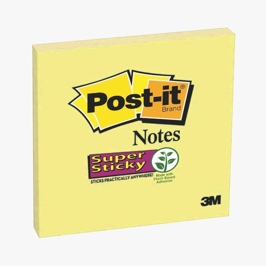 Post-it Super Sticky 76x76 Gul 90 blad