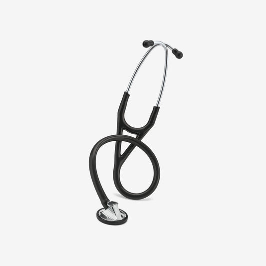 Stethoscope Littmann Master Cardiology Black with Chestpiece in Brushed stainless steel