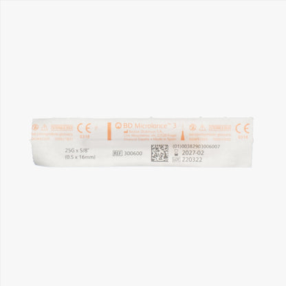 BD Microlance 3 25G 0.5 x 16 mm cannula