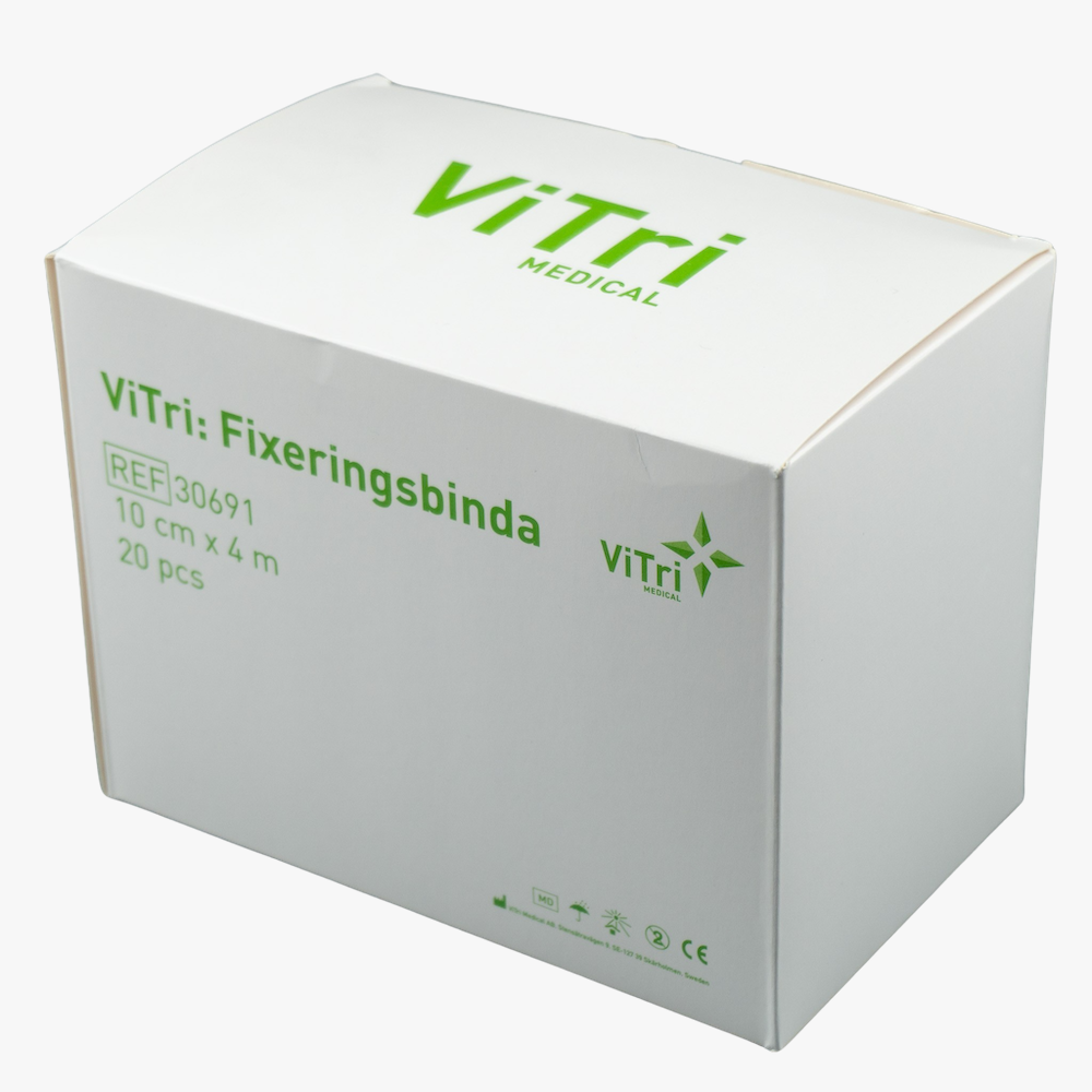 Vitri Fixeringsbinda 10 cm x 4 m 20 st