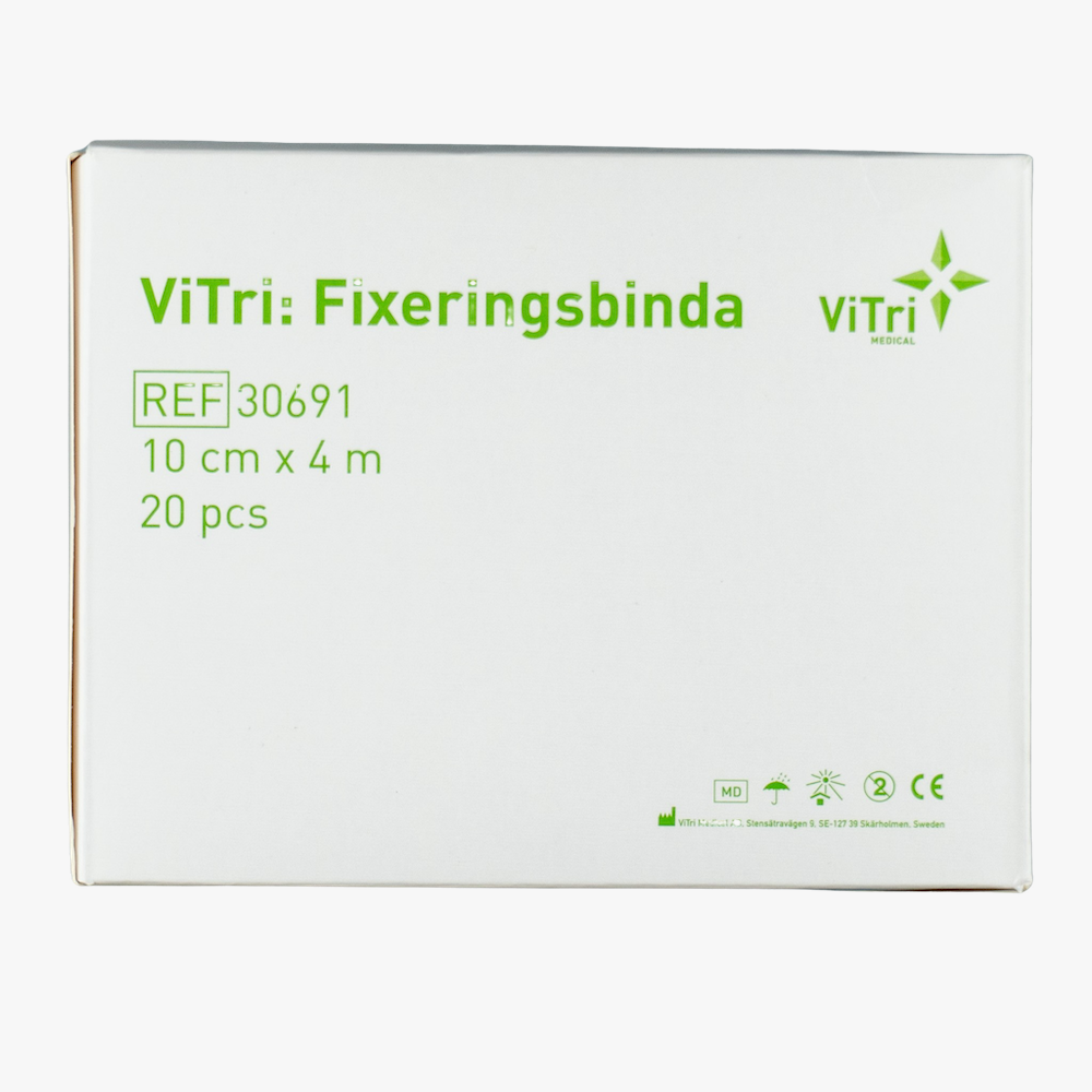 Vitri Fixeringsbinda 10 cm x 4 m 20 st