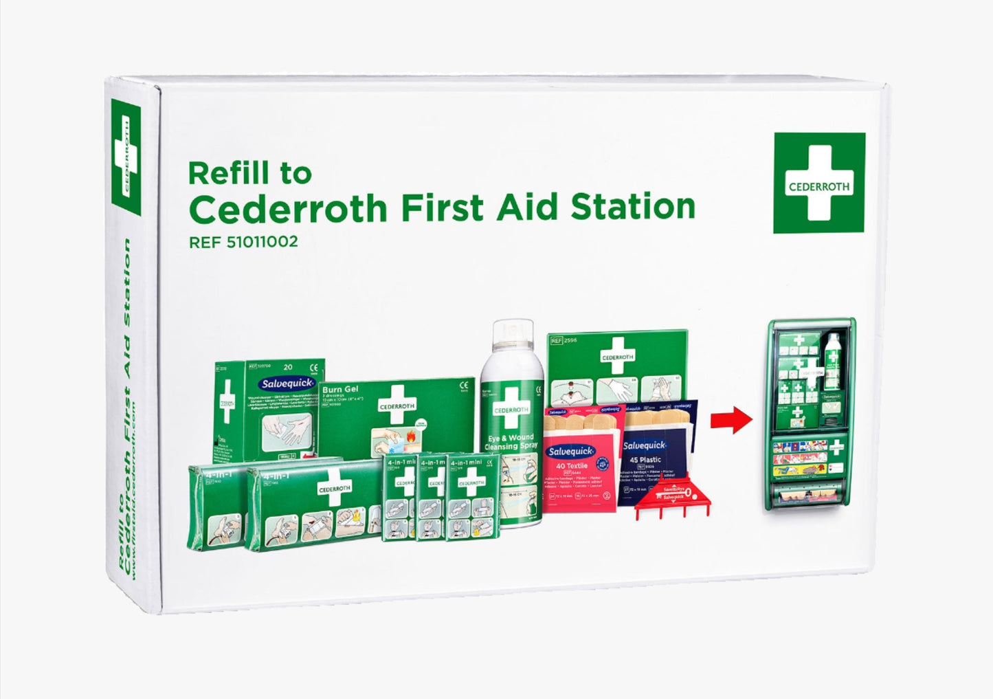 Cederroth Refill package for the First Aid Station