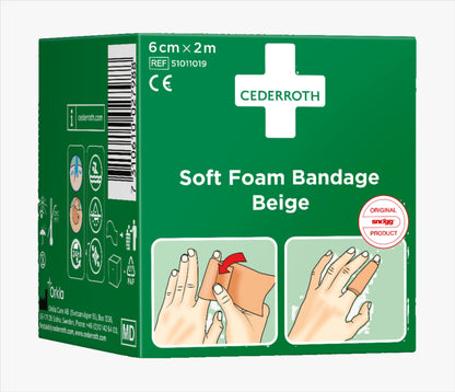 Finger bandage Cederroth Soft Foam 6 cm x 2 m