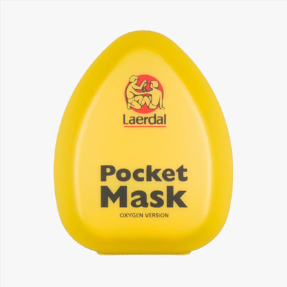 Laerdal Pocket mask with valve and oxygen nipple