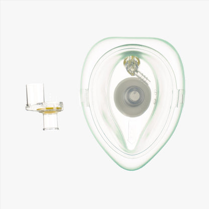 Laerdal Pocket mask with valve and oxygen nipple