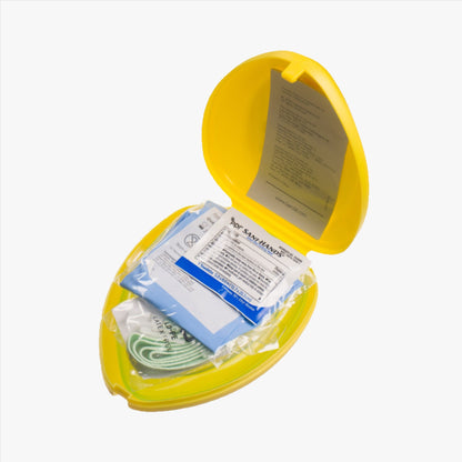 Laerdal Pocket mask with valve and oxygen nipple