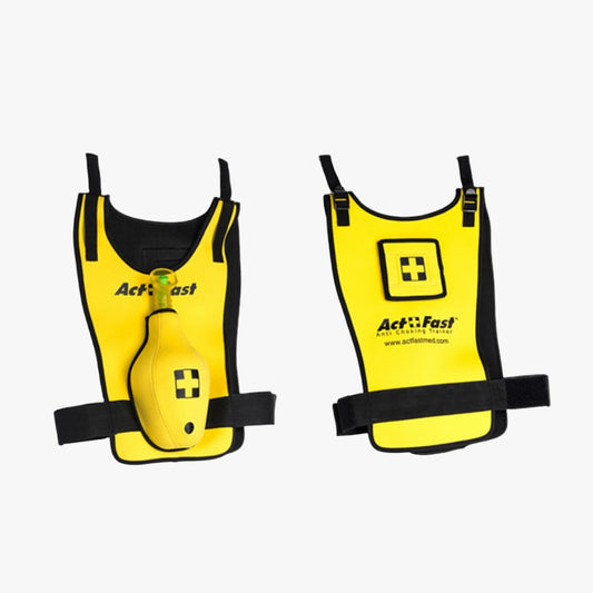 ActFast exercise vest for children with respiratory arrest