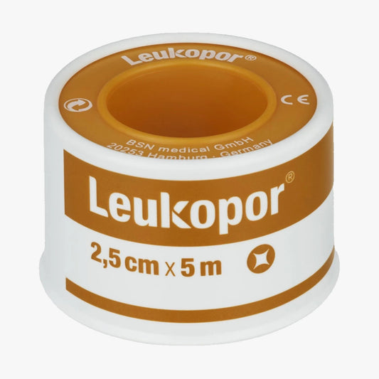 Leukopor Surgical tape 2.5 cm x 5 m