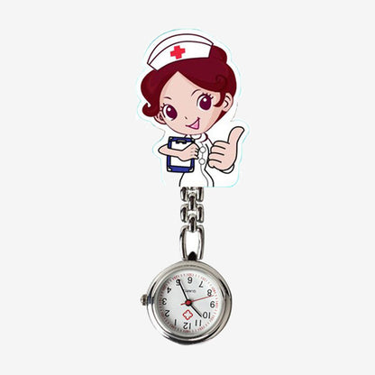 Nurse Clock Thumbs Up Figure