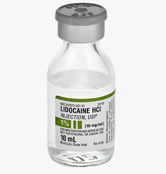 Lidokain 10 mg/ml 10 ml