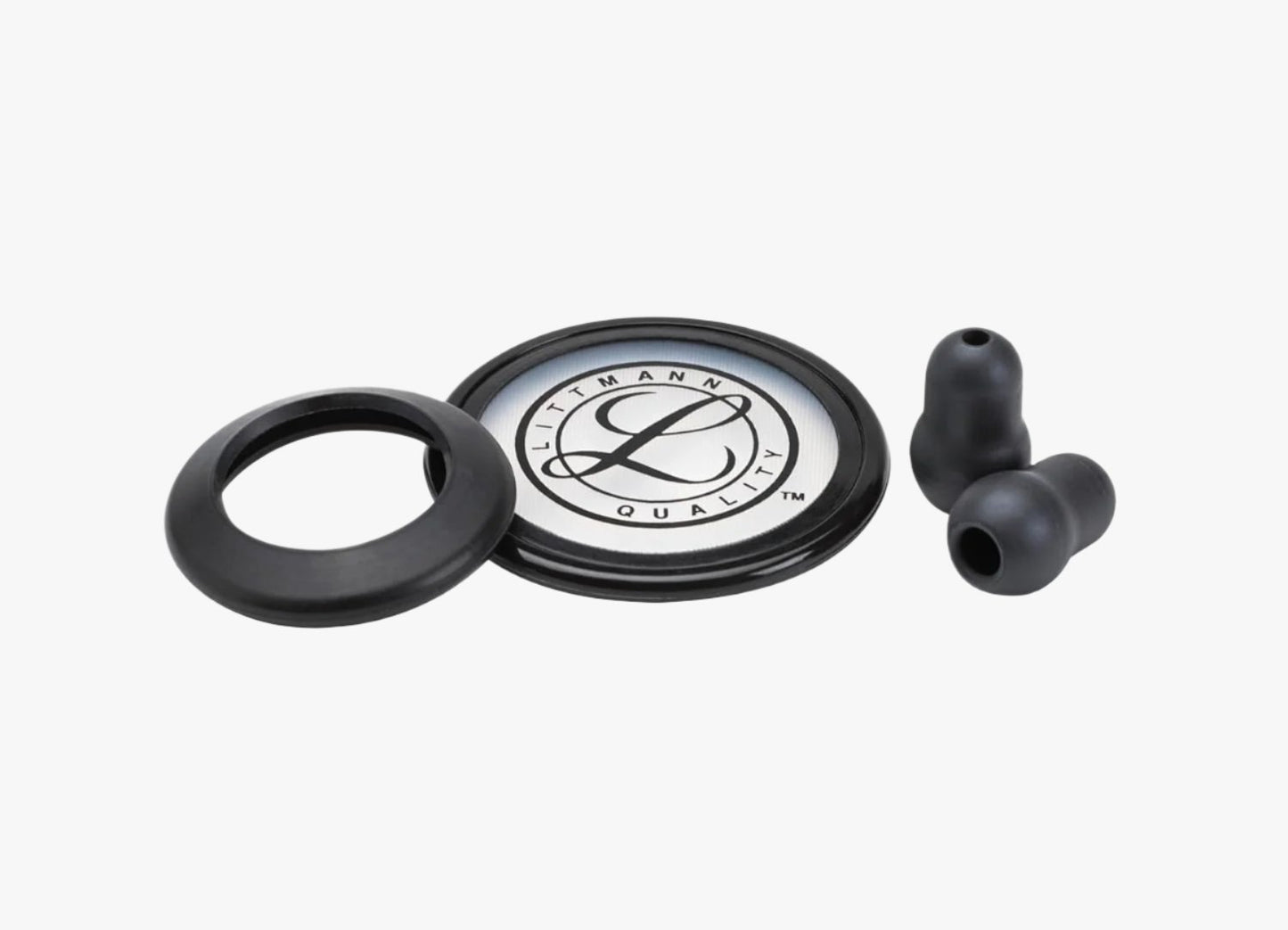 3M™ Littmann® Stethoscope Spare Parts Kit, Classic II SE, Black, (Select compatible)