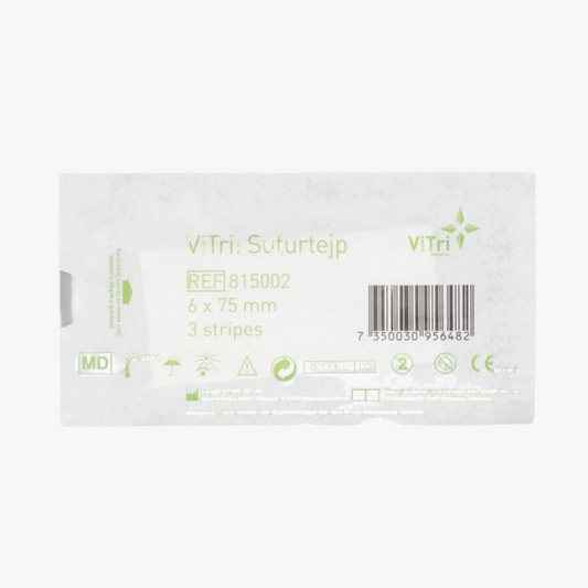 Vitri Suture tape 6 x 75 mm 3 pack of 20