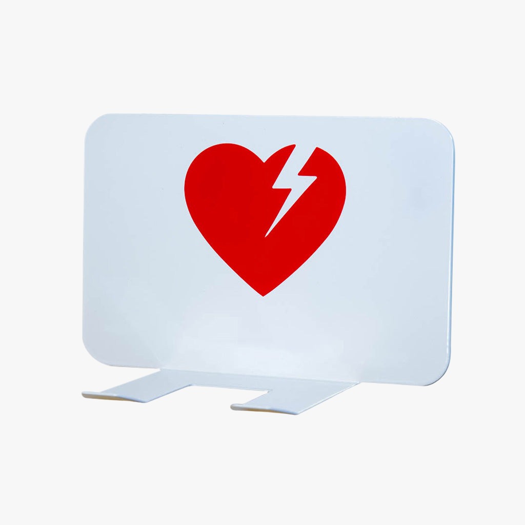 Wall mount Defibrillator White