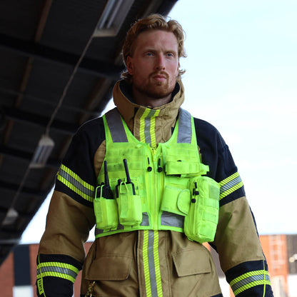 Utrustningsväst — Snigel Equipment vest -16 — HighVis Gul