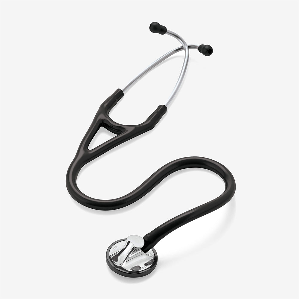 Stethoscope Littmann Master Cardiology Black with Chestpiece in Brushed stainless steel