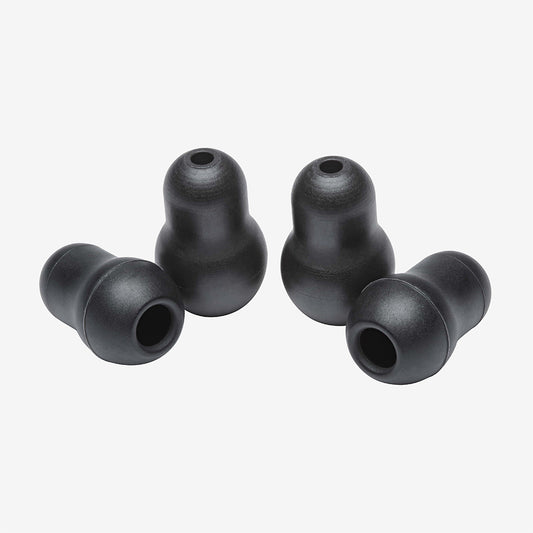 Spare parts kit with earplugs black large &amp; small for stethoscope