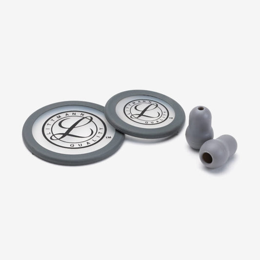 Spare parts kit with gray ear olives and membrane for Classic III, CORE and Cardio IV