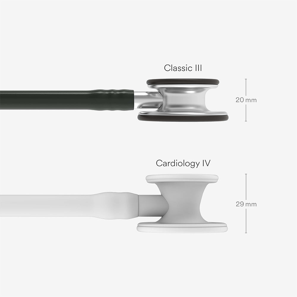 Stetoskop Littmann Classic III Svart med Bröststycke i Borstat rostfritt stål