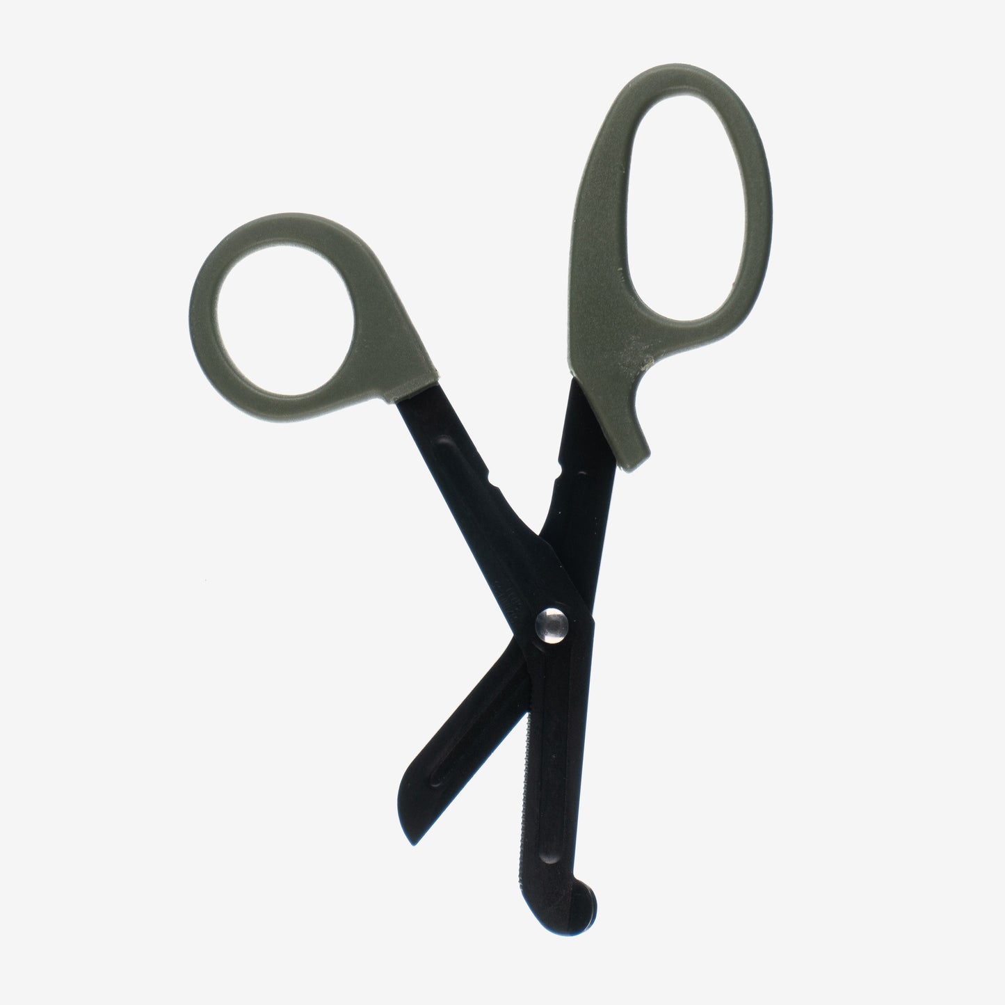 Bandage Scissors Handle Green Scissor Blade Black