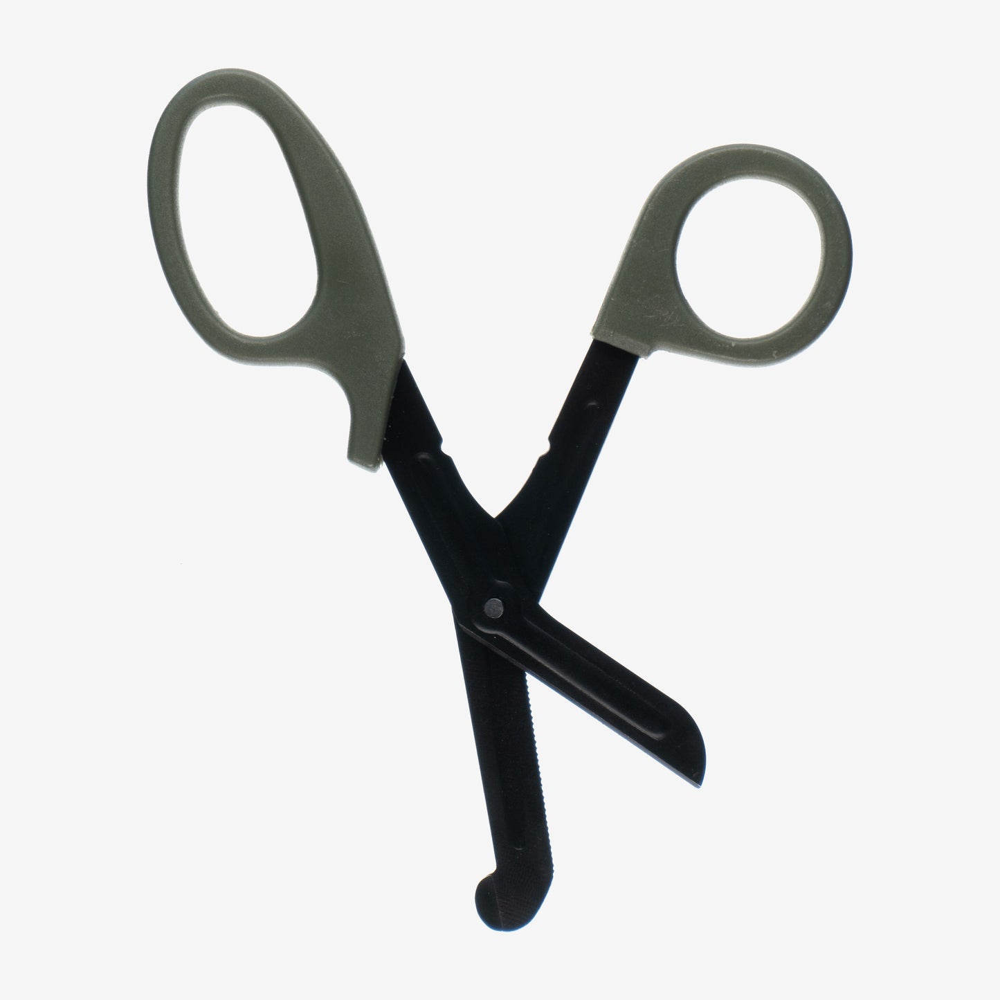 Bandage Scissors Handle Green Scissor Blade Black