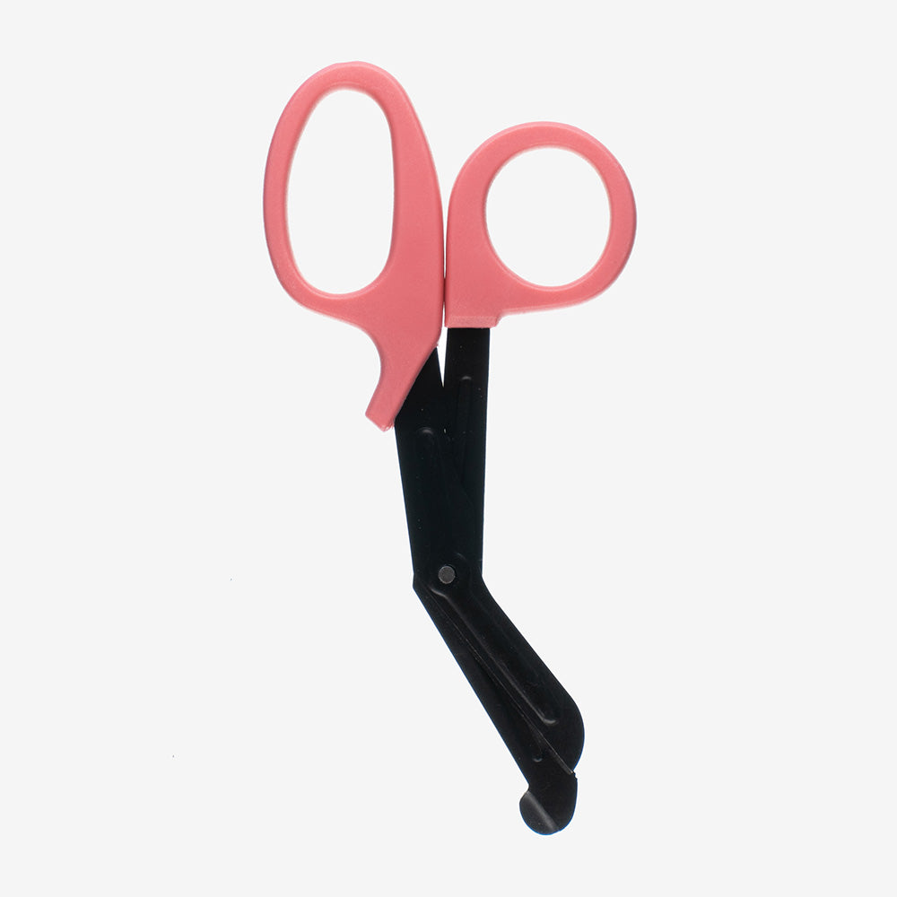 Dressing scissors Handle Pink Scissor blade Black