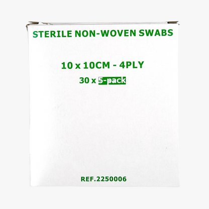 Compress 10 x 10 cm 4PLY 5-pack sterile 30 pcs