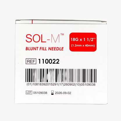 SOL-M Pull-up cannula 18G 1.2 x 40 mm 100 pcs