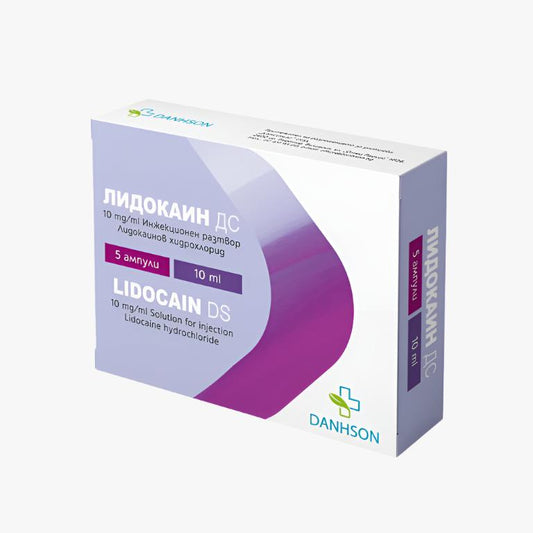 Lidokain 10 mg/ml 10 ml