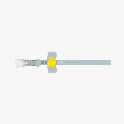 Infusion cannula Vertus WP – 0.7x19mm 24G yellow with port