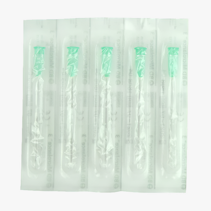 BD Mirrolance 3 - Injection needle - 21G 0.8 x 50 mm green - 100 pcs