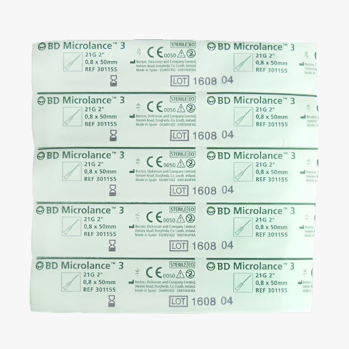 BD Mirrolance 3 - Injektionskanyl - 21G 0,8 x 50 mm grön