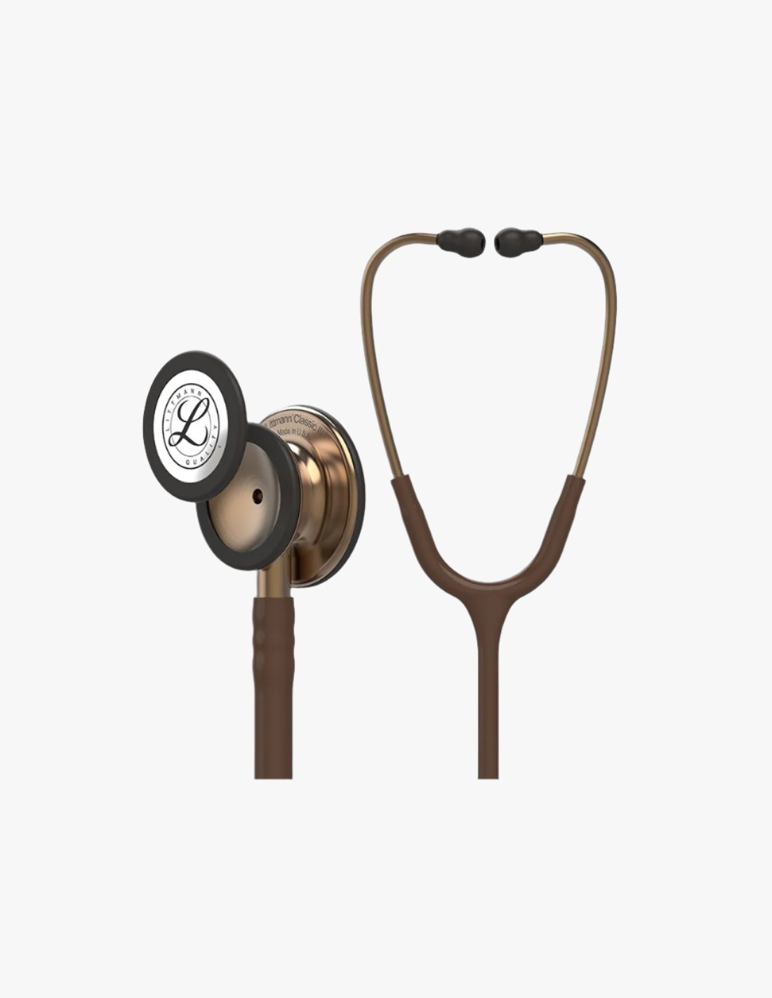 Stetoskop Littmann Classic III Special Edition bröststycke koppar slang choklad