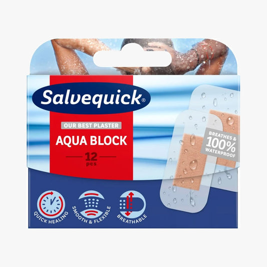 Salvequick Aqua Block 12 st