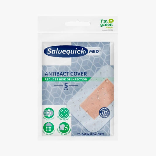 SalvequickMED Maxi Cover Antibact 5 st