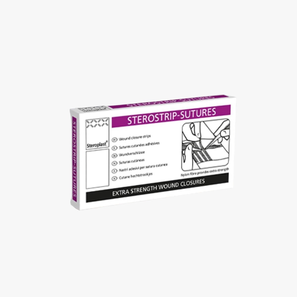 Steroplast Suture tape 6 x 75 mm 3 strips