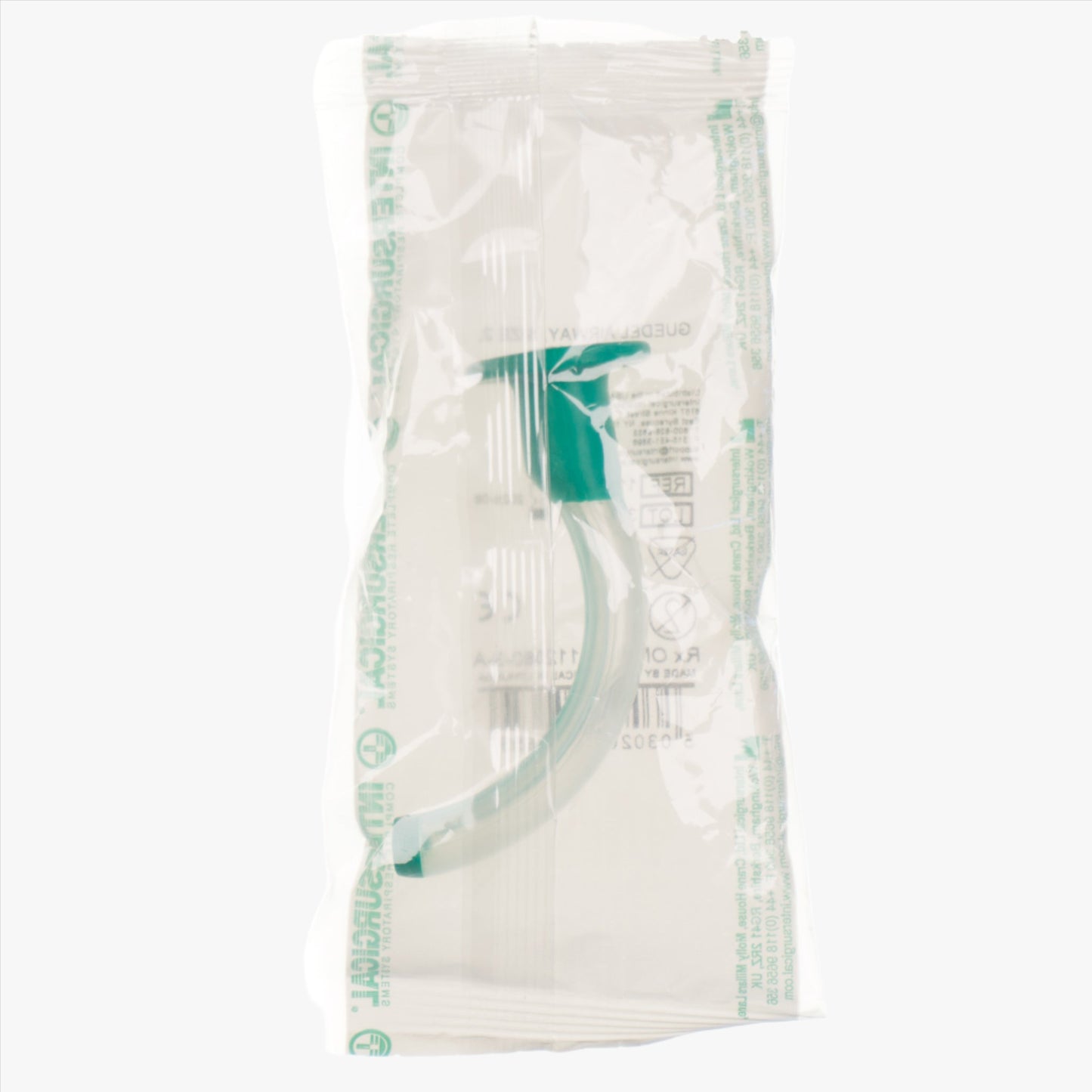 Guedel Oropharyngeal Tube Size 2 ISO 8 Green