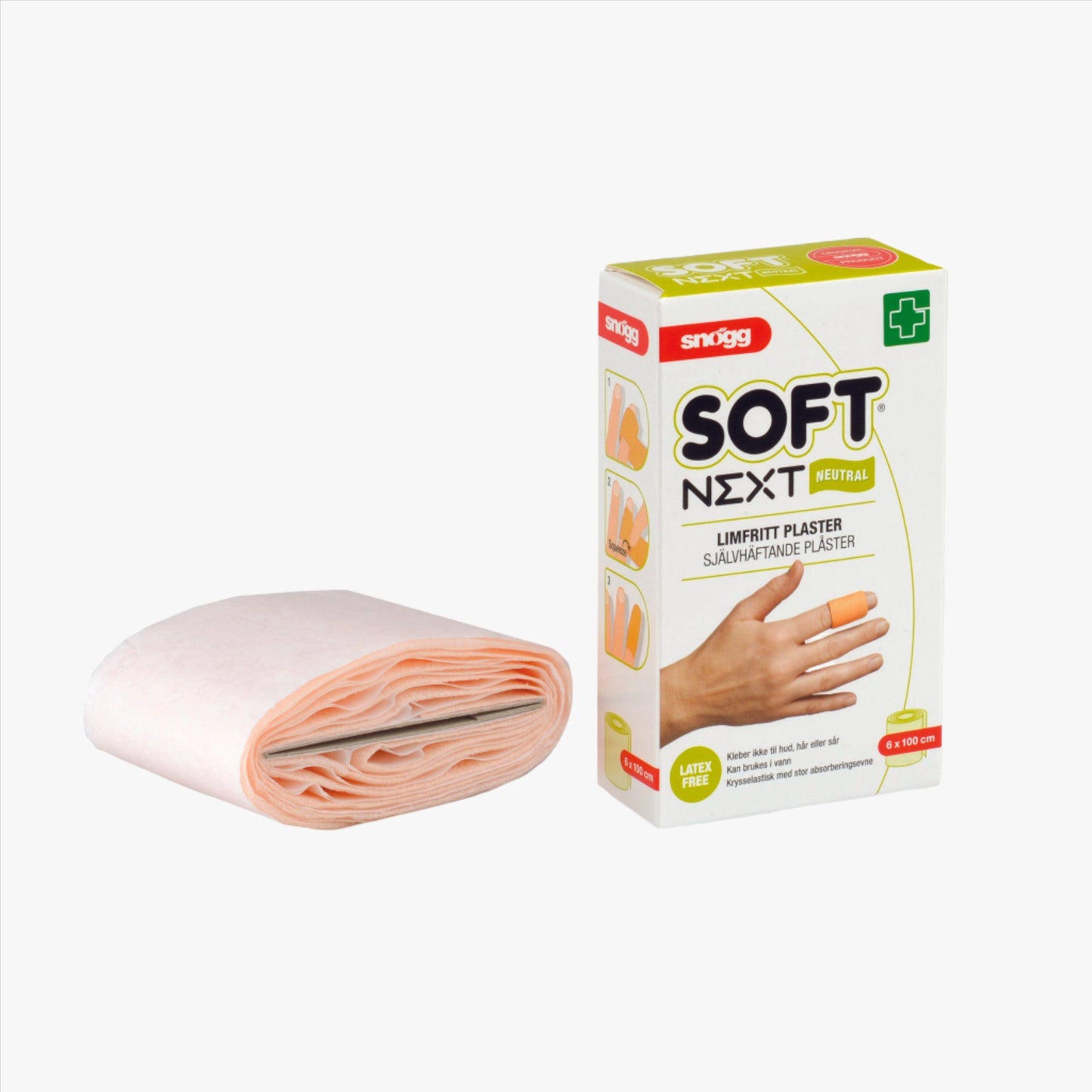 Snögg Soft Next Finger bandage 6 x 100 cm