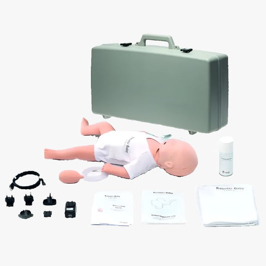 Resusci Baby QCPR — with airway head and bag