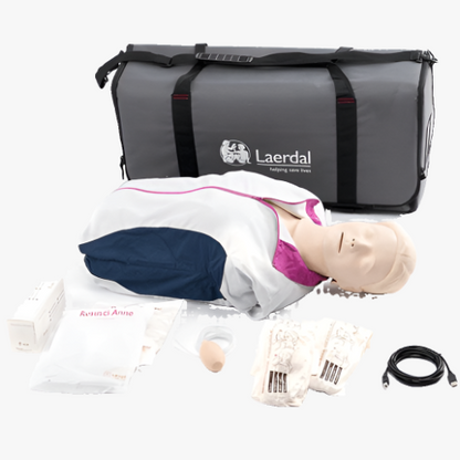 Resusci Anne QCPR — torso with bag