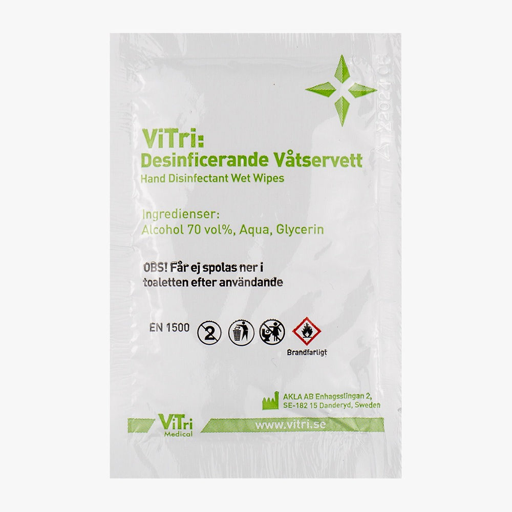Vitri Disinfectant Wet Wipes 10 pcs