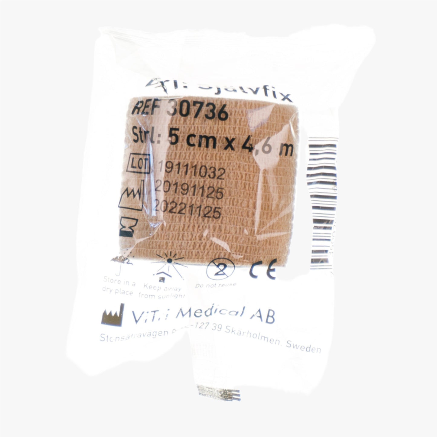 Vitri Self-Fix Elastic Bandage Self-adhesive 5 cm x 4.6 m