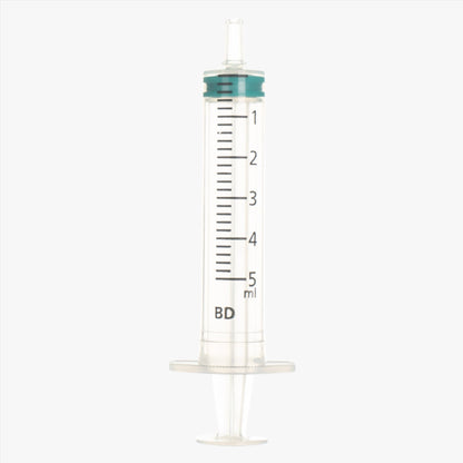 Syringe BD Emerald Luer 5 ml Graduation 0.2 ml Centered