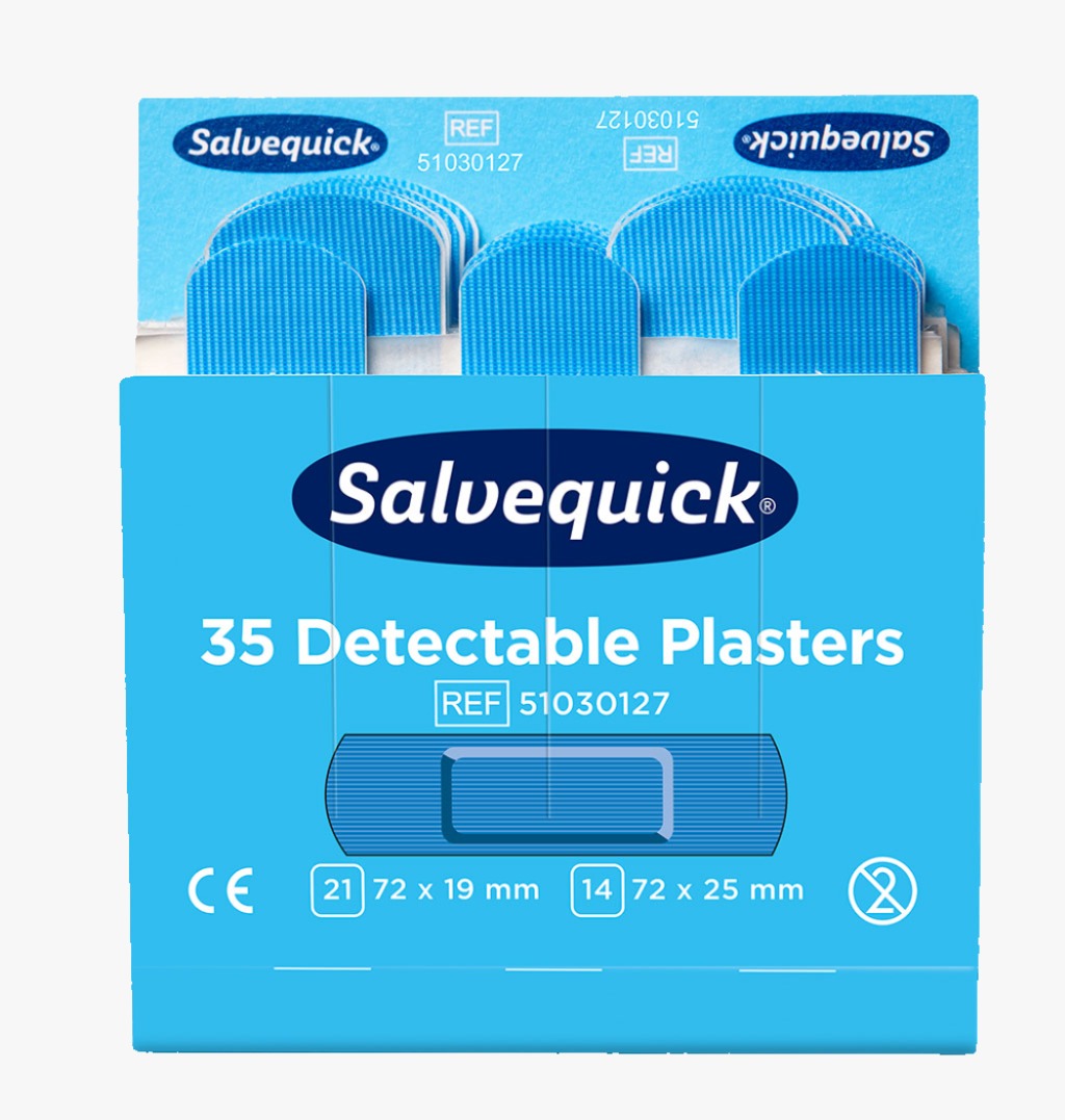 Cederroth Blue Detectable Plaster 6 packs
