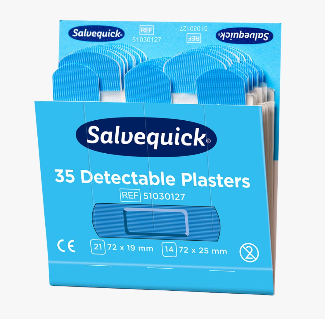 Cederroth Blue Detectable Plaster 6 packs