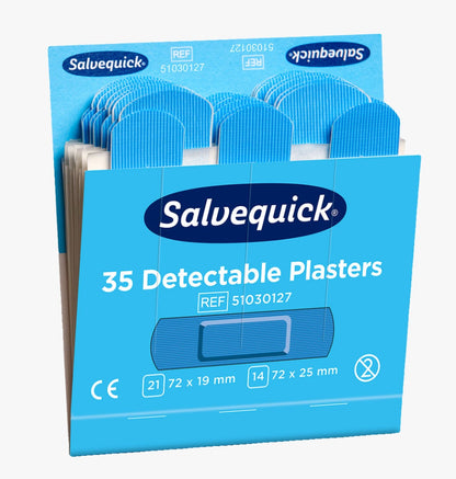 Cederroth Blue Detectable Plaster 6 packs