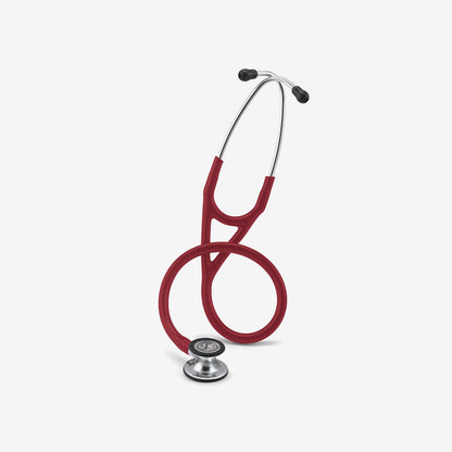 Stetoskop Littmann Cardiology IV Vinröd med spegelblankt bröststycke