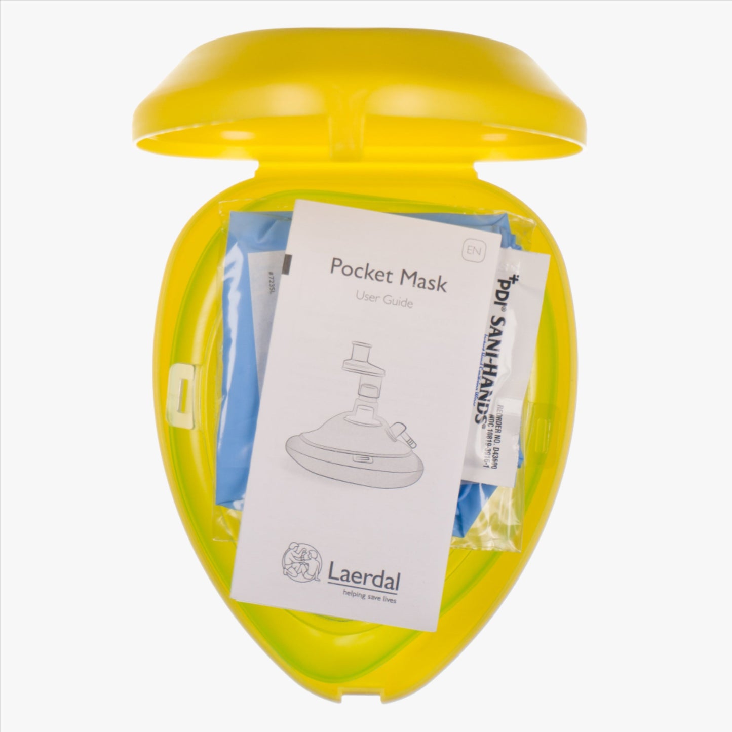 Laerdal Pocket mask with valve in box