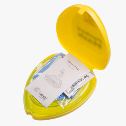 Laerdal Pocketmask med ventil i ask