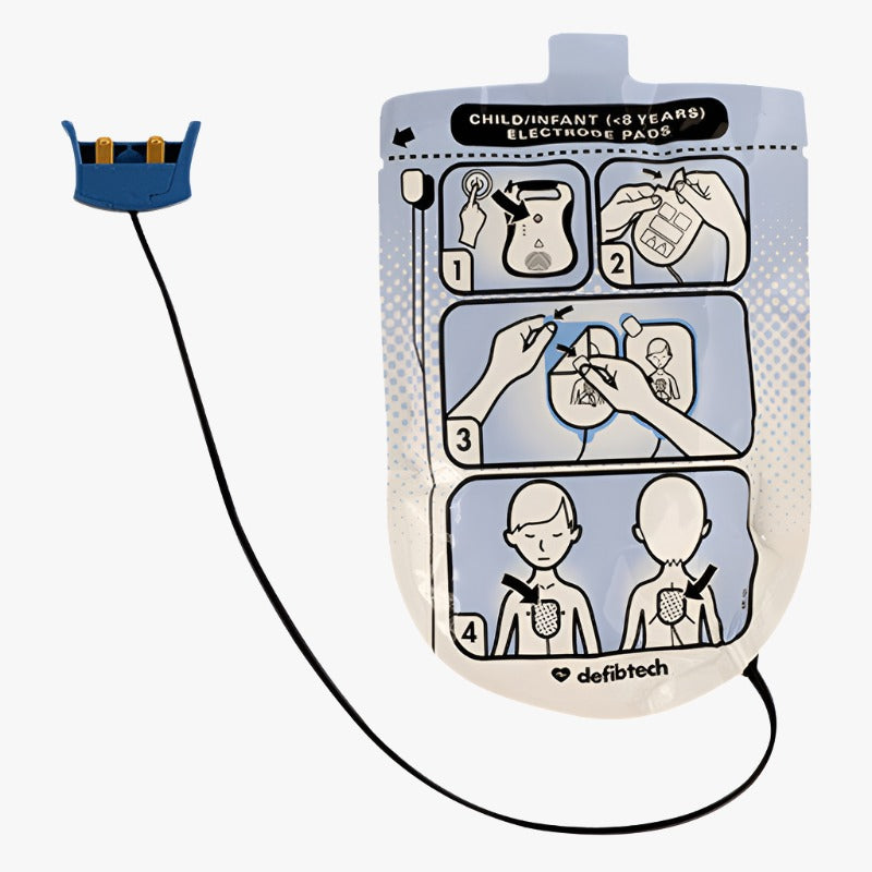 Children's electrodes Defibtech Lifeline